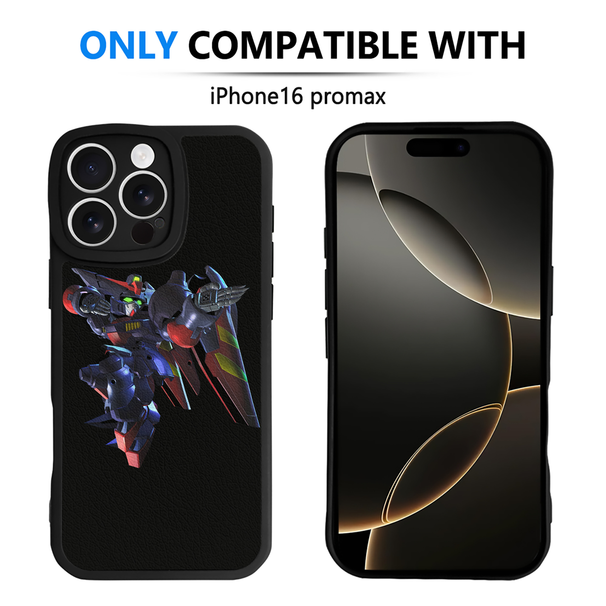 （画像用） 機動戦士ガンダム Mobile Suit Gundam 【iPhone 16シリーズ対応】シリコンスマホケース（レザー調） 材質：シリコン